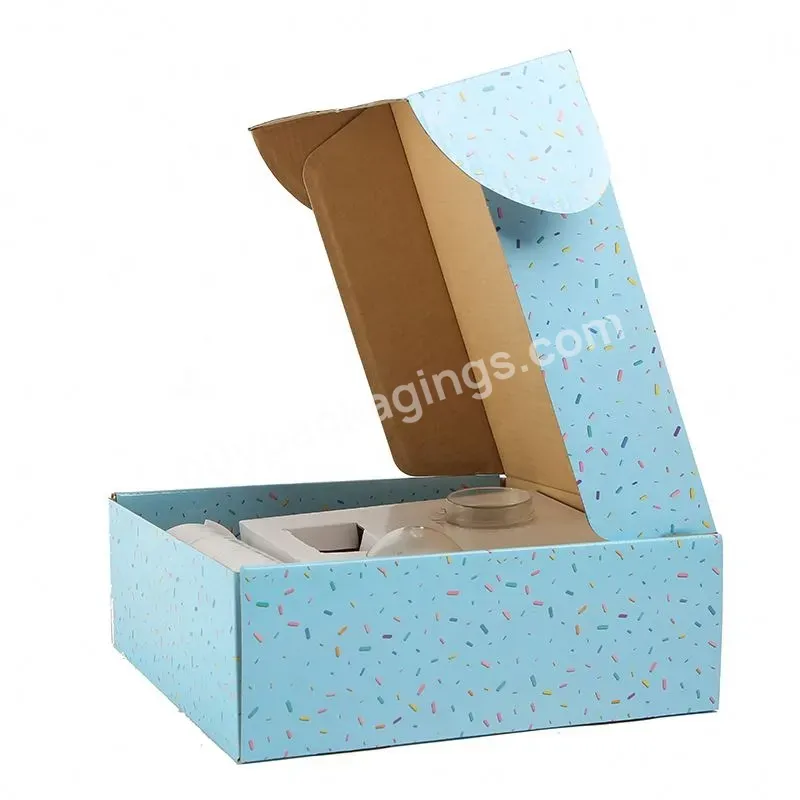 Custom Printing Recycled Kraft Corrugated Packaging Cosmetics Bottle Tray Carton Paper Package Box For Bottle