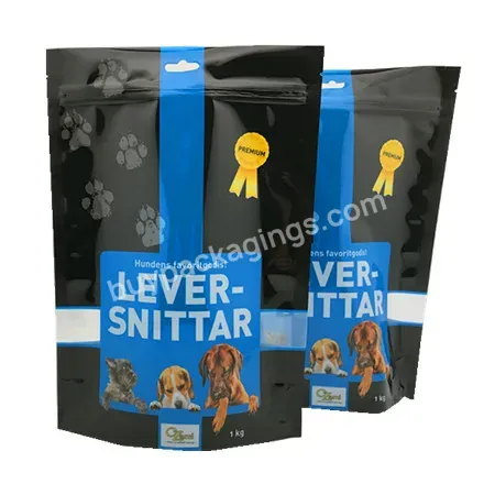 Custom Printing Resealable Flat Bottom 8 Side Seal Foil Dog Cat Treat Snack Pouch Packaging Plastic Pet Food Bag 15kg