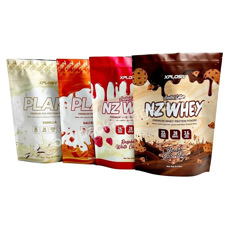 Custom Printing Sachet Mylar Bags Food Grade Aluminum Foil Sachet Packaging Fin Seal Bags