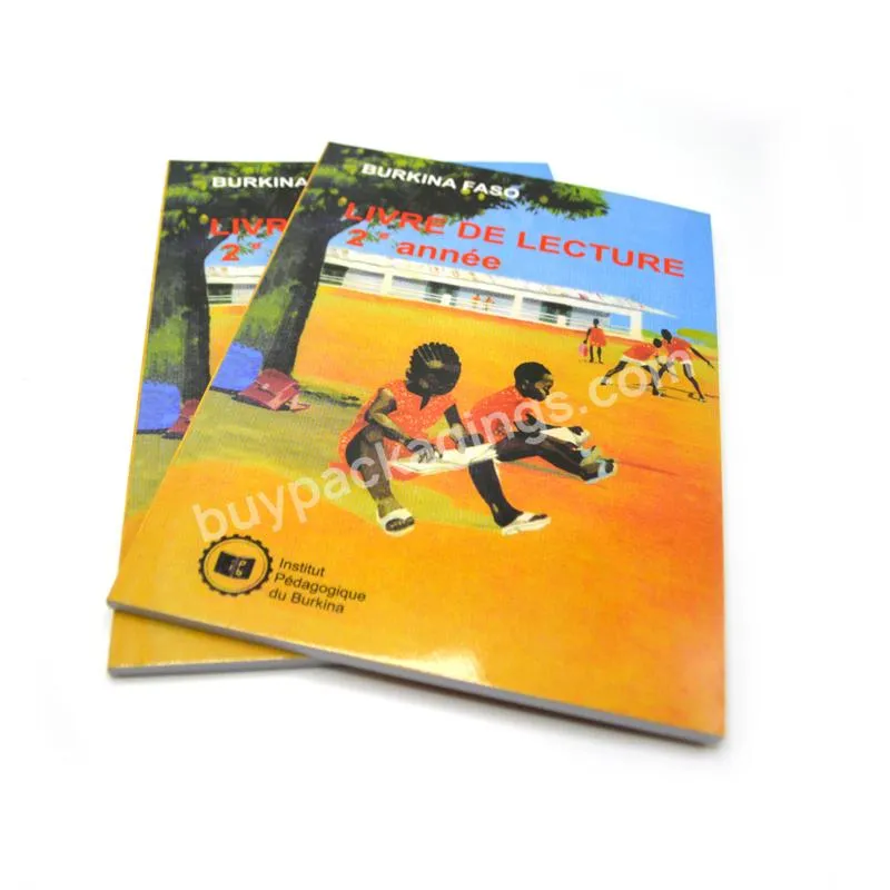 Custom Printing School Textbook Educational Books Softcover Textbook