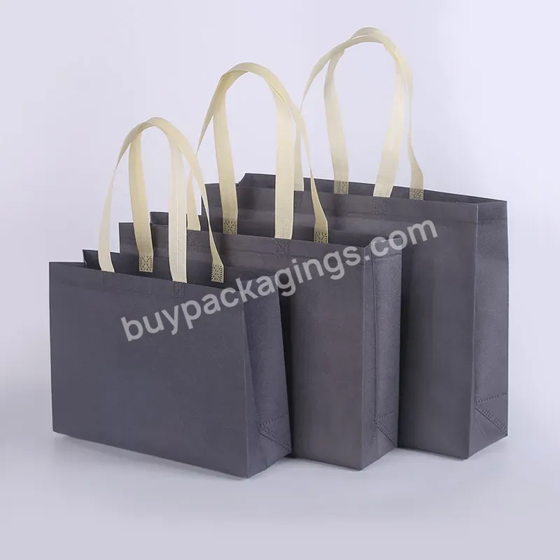 Custom Printing Spot Customized Popular Eco-friendly Shopping Travel Super Large Capacity Non-woven Handbag