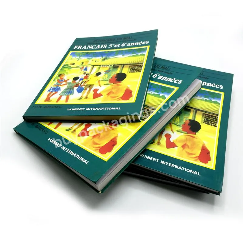 Custom Printing Students Educational Book Softcover School Textbook