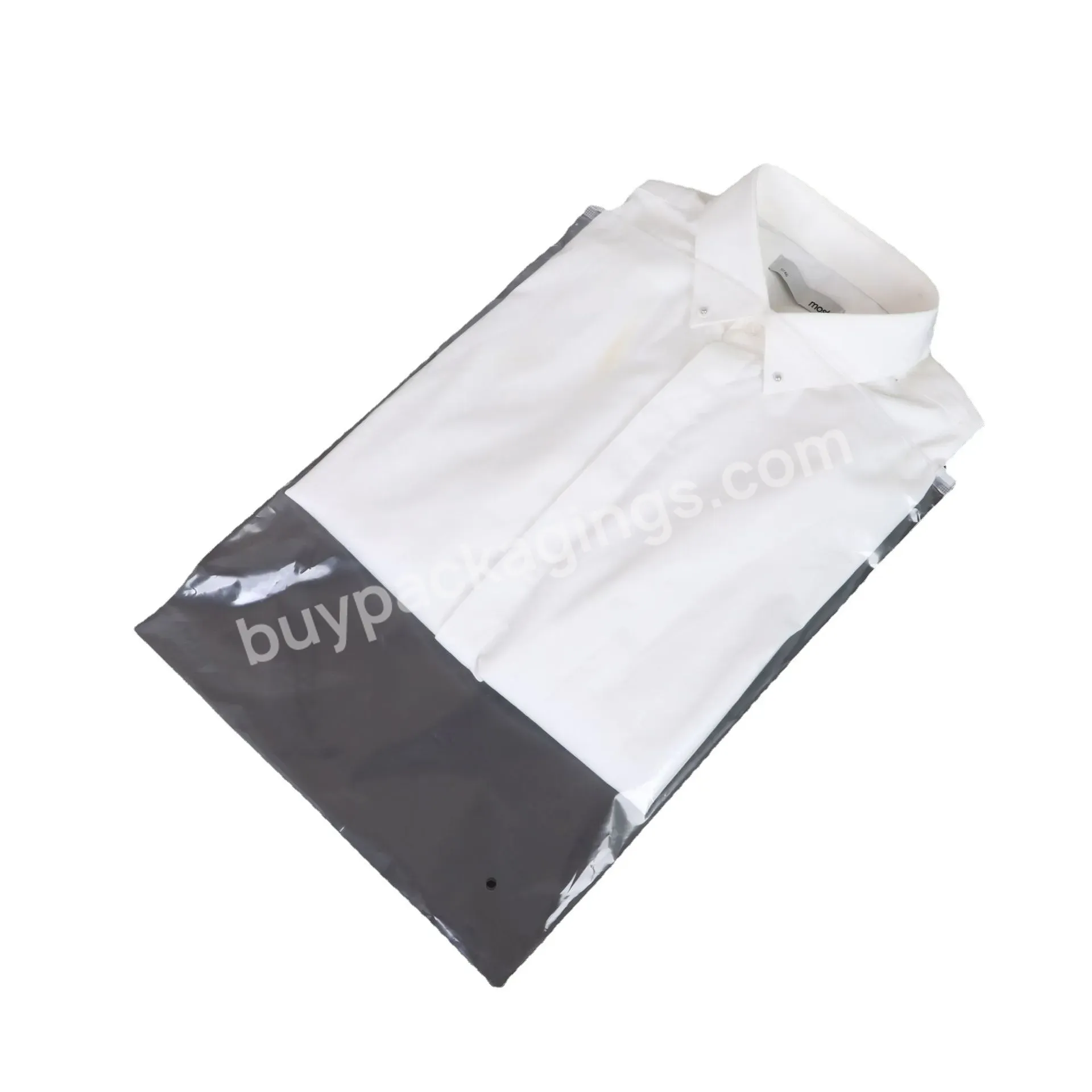 Custom Printing T Shirt Swimwear Self Sealing Slider Frosted Zipper Plastic Packaging Bags For Clothes