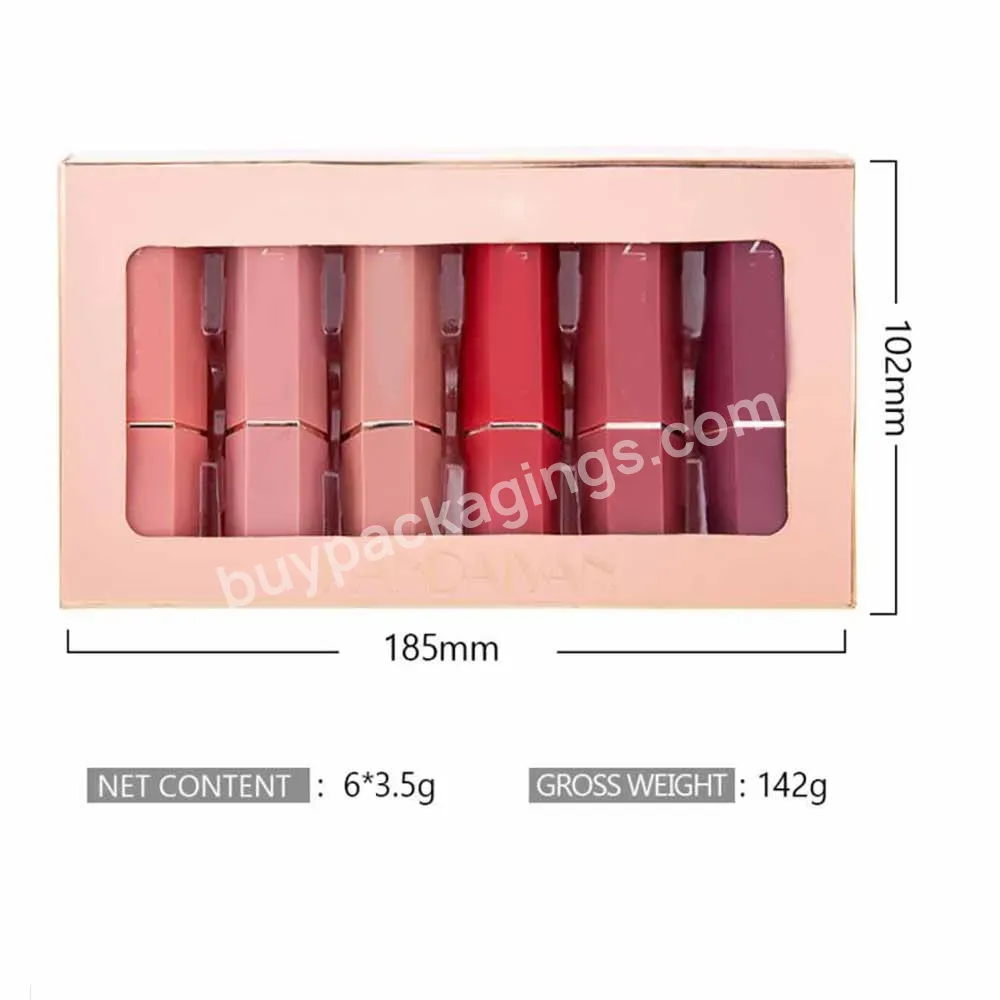 Custom Printing Velvet Makeup Cosmetics Gift Paper Box Custom Lipstick Empty Box Cardboard Boxes For Packaging