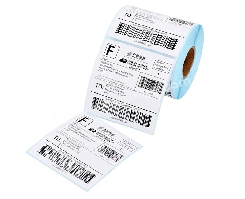 Custom Printing Vinyl Stickers Create Barcode Labels Design Qr Code Pvc Sticker Packing Labels For Product