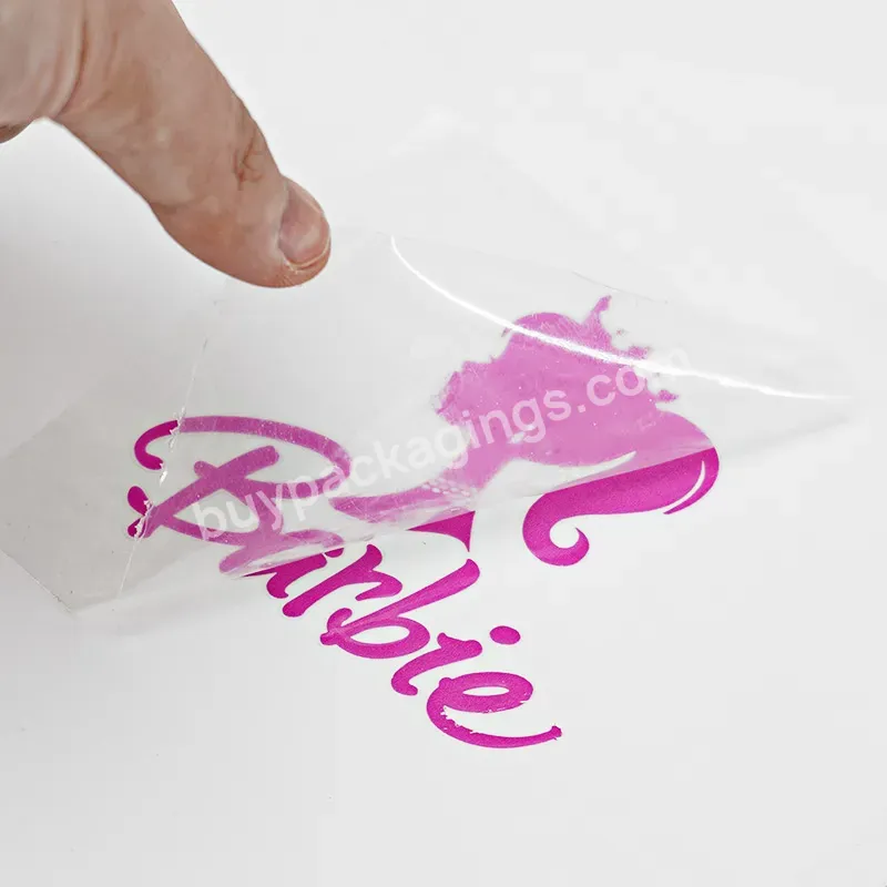 Custom Printing Waterproof Uv Transfer Stickers 3d Logo Metallic Stickers For Packaging Labels