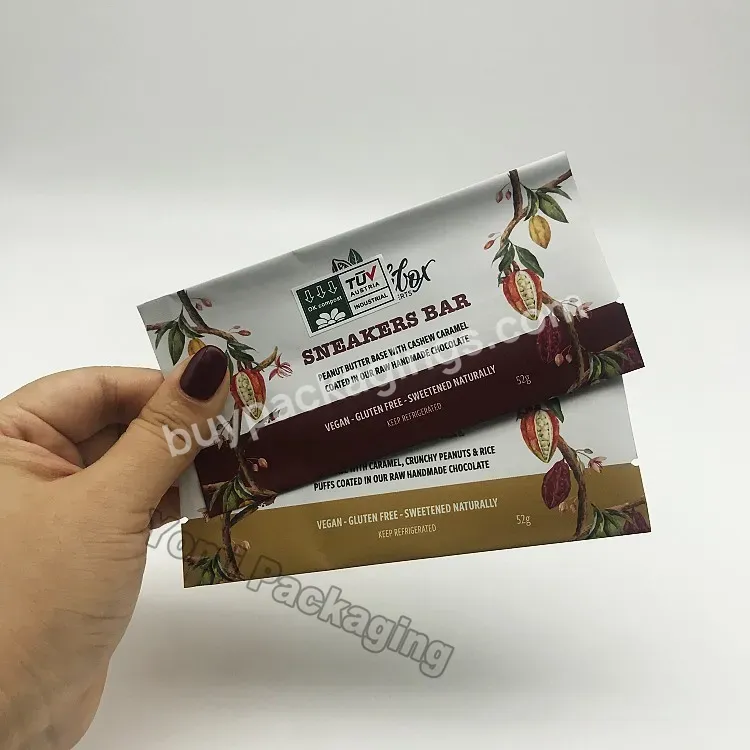 Custom Printing Whey Protein Powder Packets Small Food Grade Bar Sachet Wraps