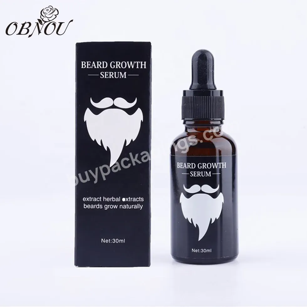 Custom Private Label Organic Beard Growth Oil Best Effective Growth Smoothing Beard Oil For Men