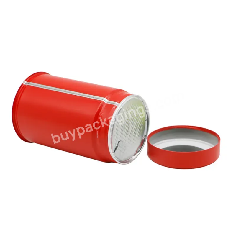 Custom Promotion Gift Iron Box Metal Tea Packaging Tin Box / Tea Tin Cans