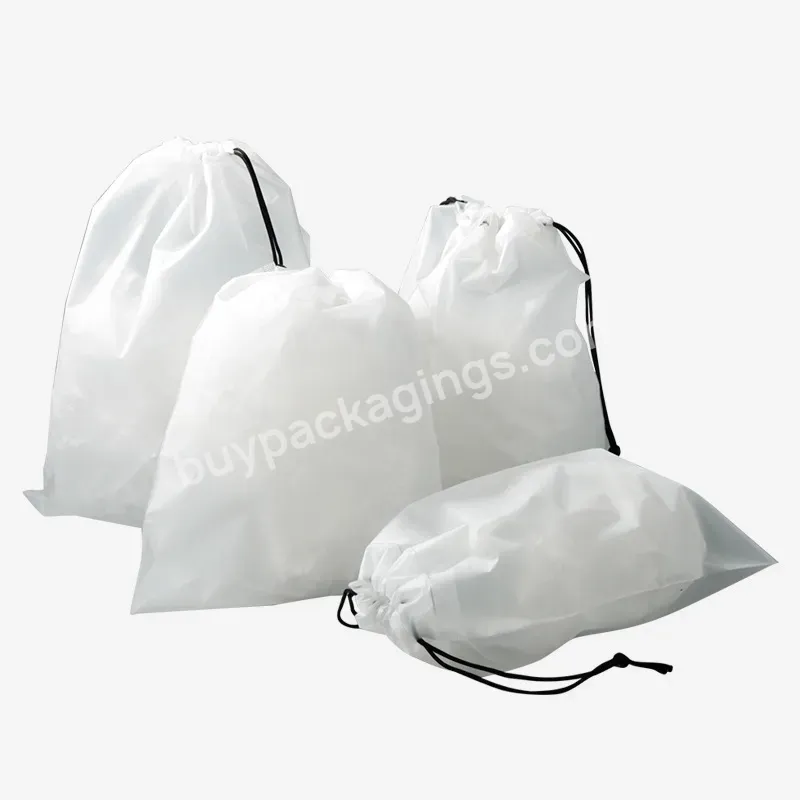 Custom Promotional Soft Blank Bikini Storage Sublimation Drawstring Cinch Bag Packaging For Clothes