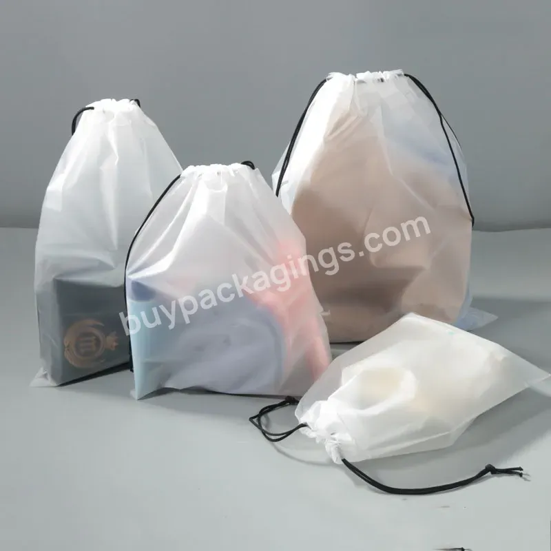 Custom Promotional Soft Blank Bikini Storage Sublimation Drawstring Cinch Bag Packaging For Clothes