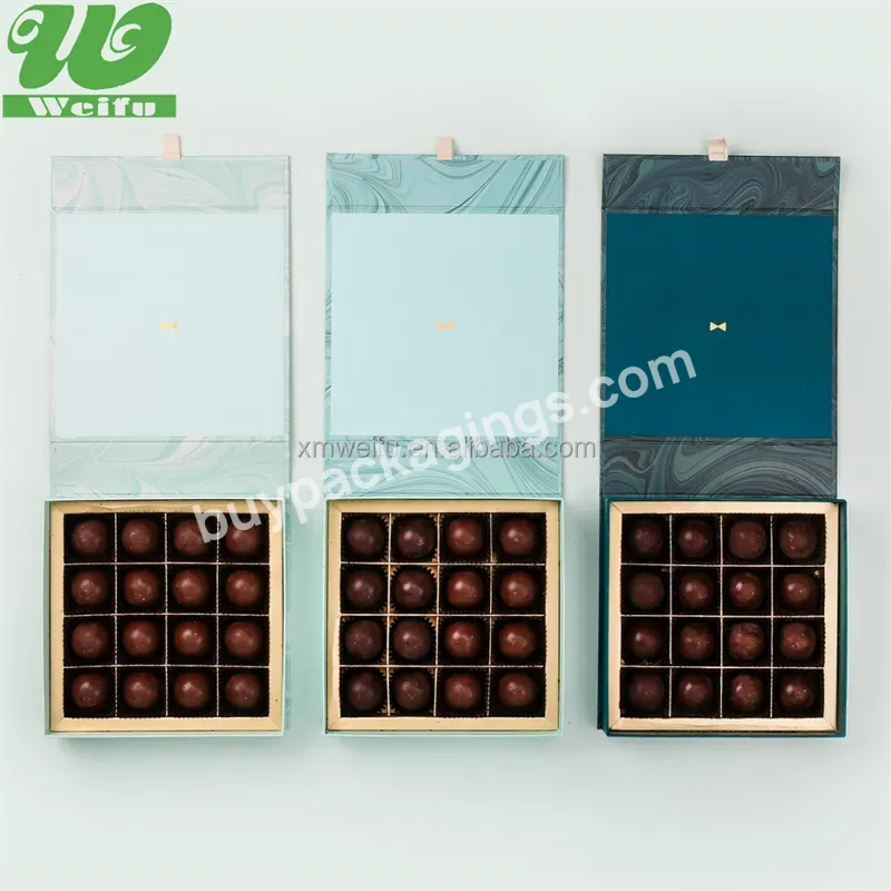 Custom Ramadan Christmas Chocolate Calendar Advent Boxes Paper Cosmetic Advent Calendar Cardboard Packaging Gift Box