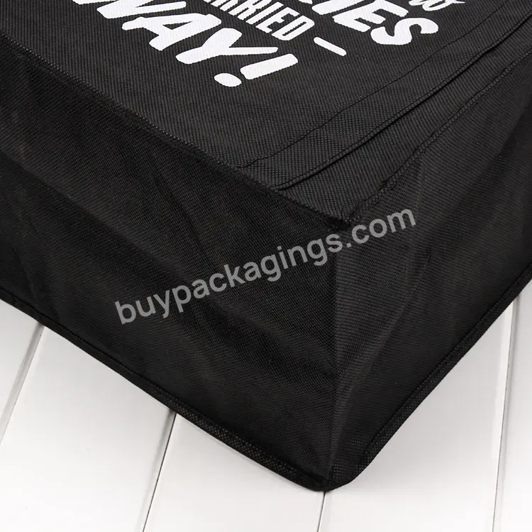 Custom Recyclable Environment Materials Supermarkets/shopping Malls/clothing Shopping Tote Pp Non Woven Bag