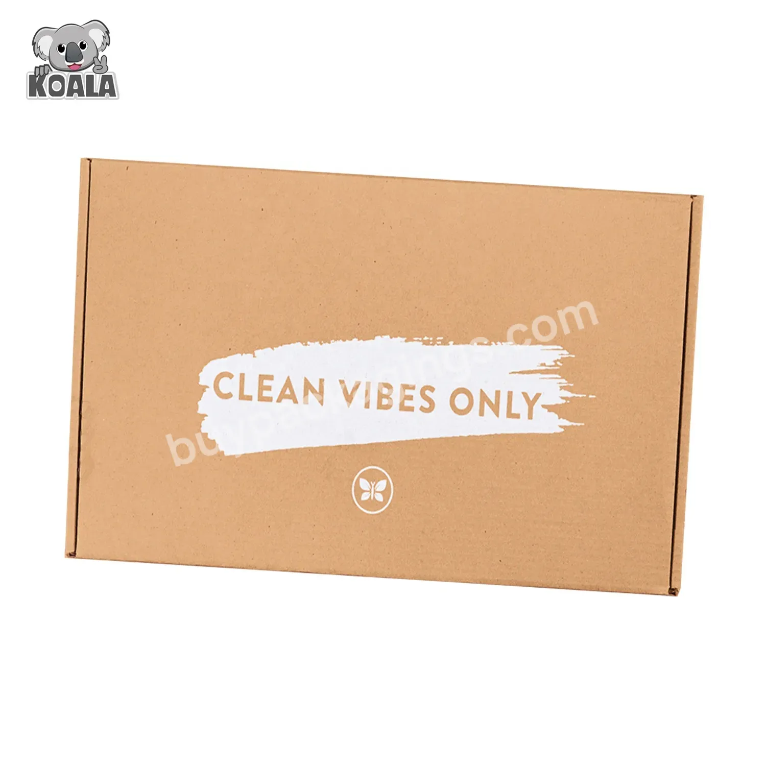 Custom Recycled Environmental Standard Kraft Paper Corrugated Carton Box