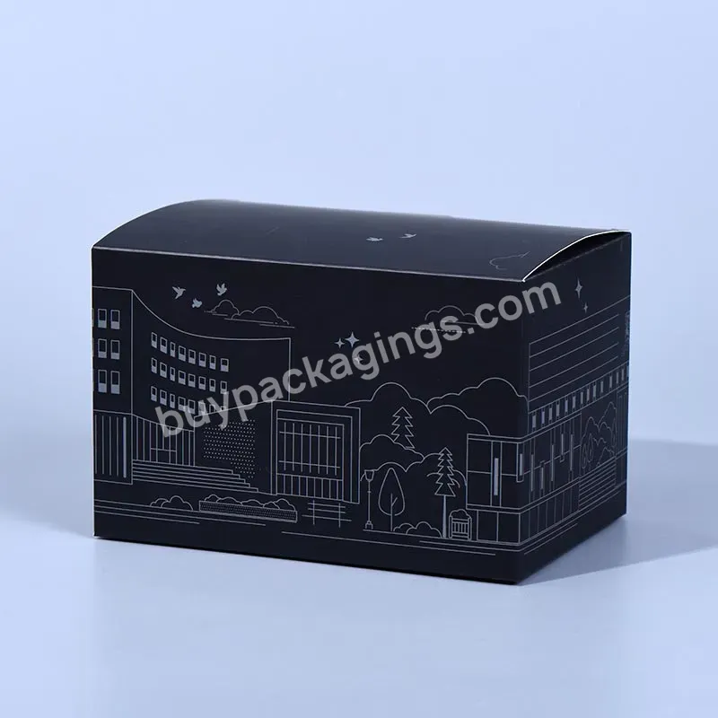 Custom Recycled Soft Cosmetics Folding Skincare Packaging Cardboard Box With Foam Filling