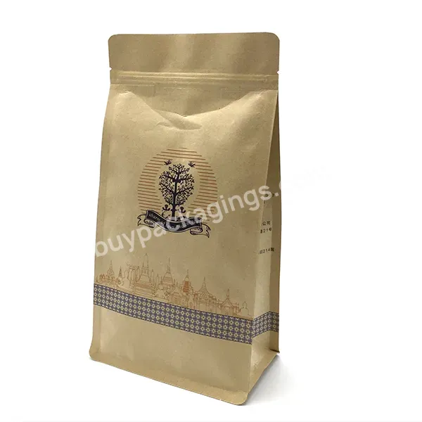 Custom Resealable 1lb 100g 250g 500g 1kg Compostable Plastic Ziplock Flat Bottom Empty Coffee Pouches Bags With Valve - Buy Coffee Bags,Custom Coffee Bags,Empty Coffee Bags.