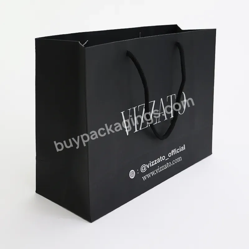 Custom Restaurant Shopping Paper Bags With Custom Logo