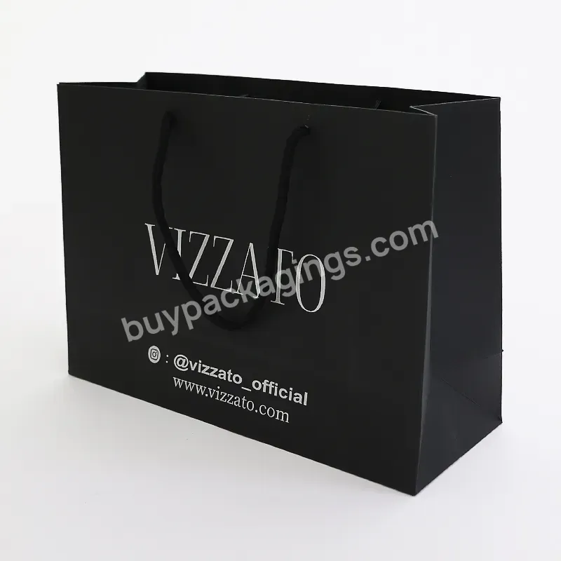 Custom Restaurant Shopping Paper Bags With Custom Logo