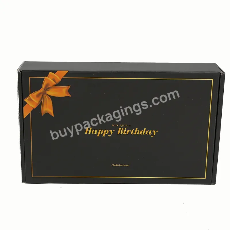 Custom Retail Logo Cardboard Mailing Box