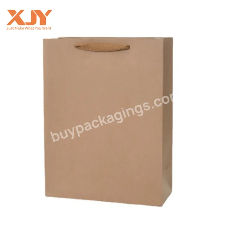 Custom Retail Luxury Shopping Gift Paper Bag Packaging Boutique Bags With Your Own Logo For Clothing