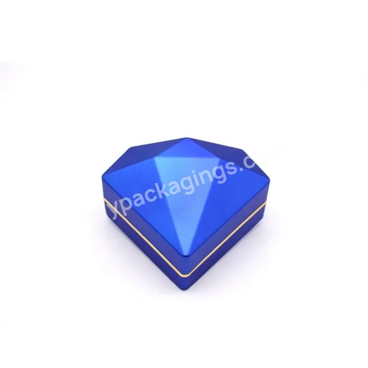 Custom Romantic Sweet Luxury Small Engagement led light Ring Box Ring JEWELRI BOX Jewelry Box