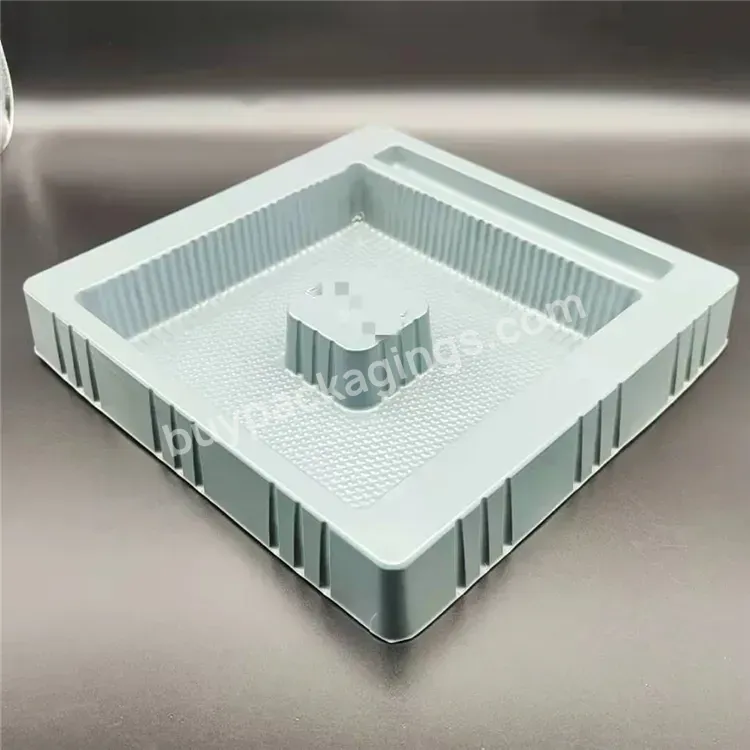 Custom Rpet/apet/pvc/pp/abs Flocking Blister Vacuum Tray Vacuum Forming Blister Tray Packaging