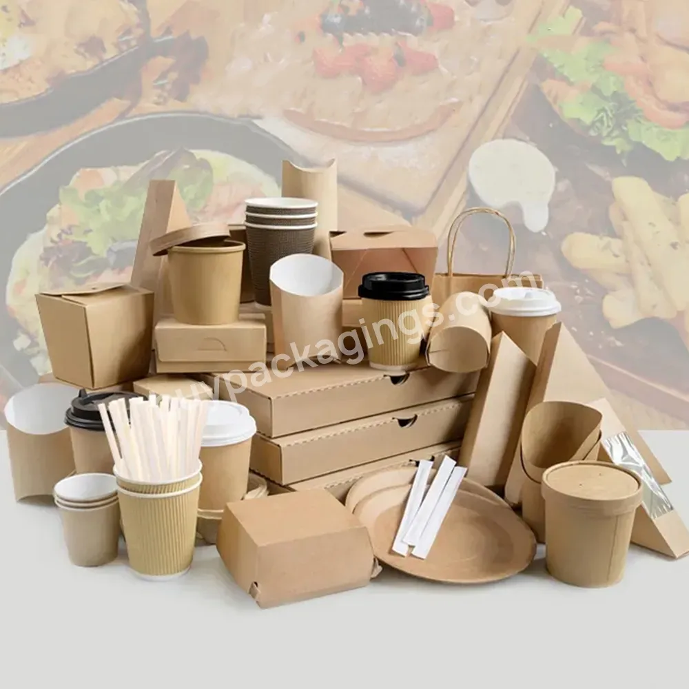 Custom Saudi Arabia Al Baik Hamburger Burger French Fries Fried Chicken Wing Paper Boxes Snacks Fast Food Packaging Container