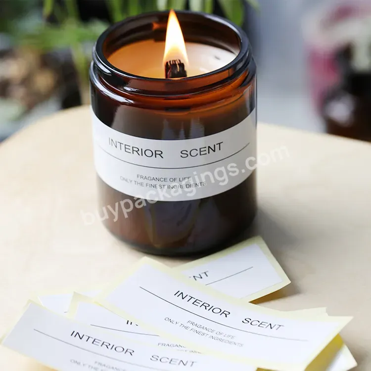 Custom Scented Candle Private Labels