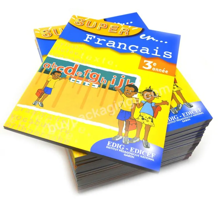 Custom School College Textbooks Full Color Books Printing Company