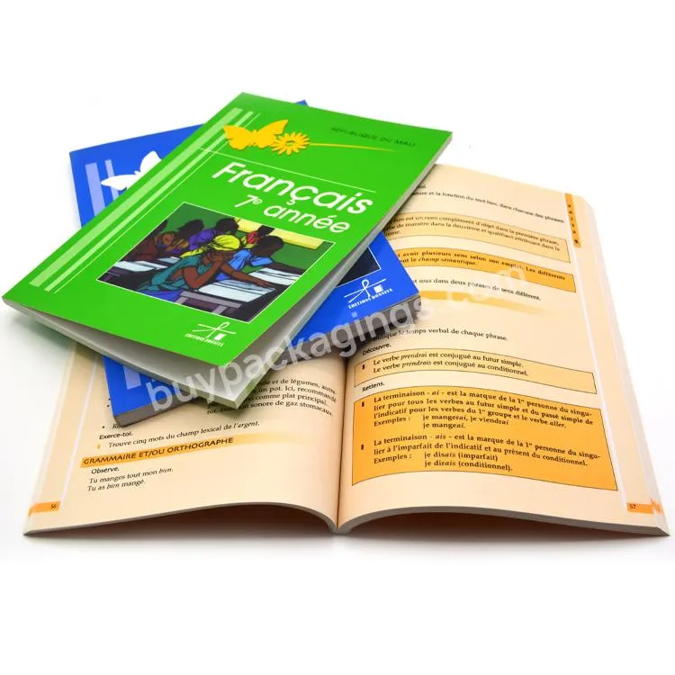 Custom School College Textbooks Full Color Books Printing Company