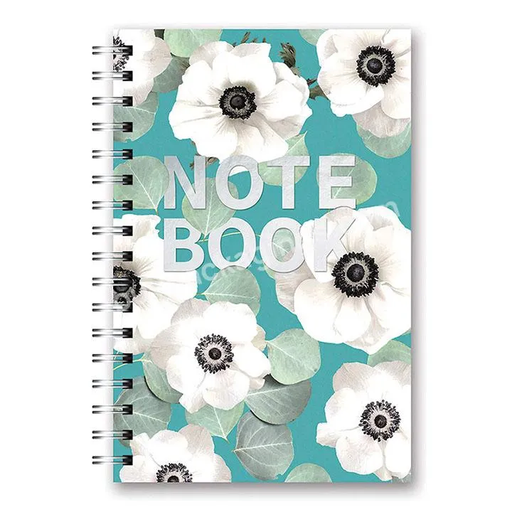 Custom School Supplier Notebook Printing A5 Softcover Agenda Spiral Notebook