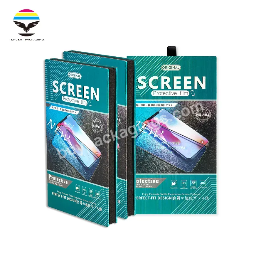 Custom Screen Protector Packaging Mobile Phone Tempered Film Wooden Box Screen Protector Packaging Box Category Film Gift Box