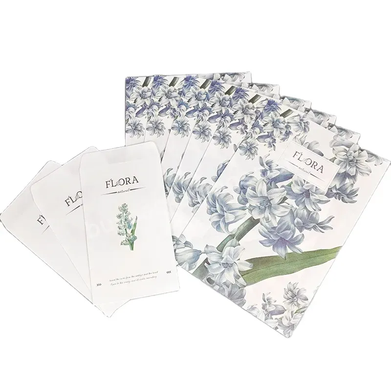Custom Seed Packets 4.5*3.25" Packaging Envelopes Resealable Small Packaging Envelope