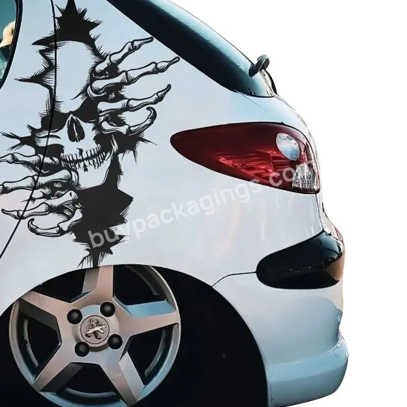 Custom Self Adhesive Screen Printing Outdoor Waterproof Car Logo Vinyl Pvc Die Cut Sticker