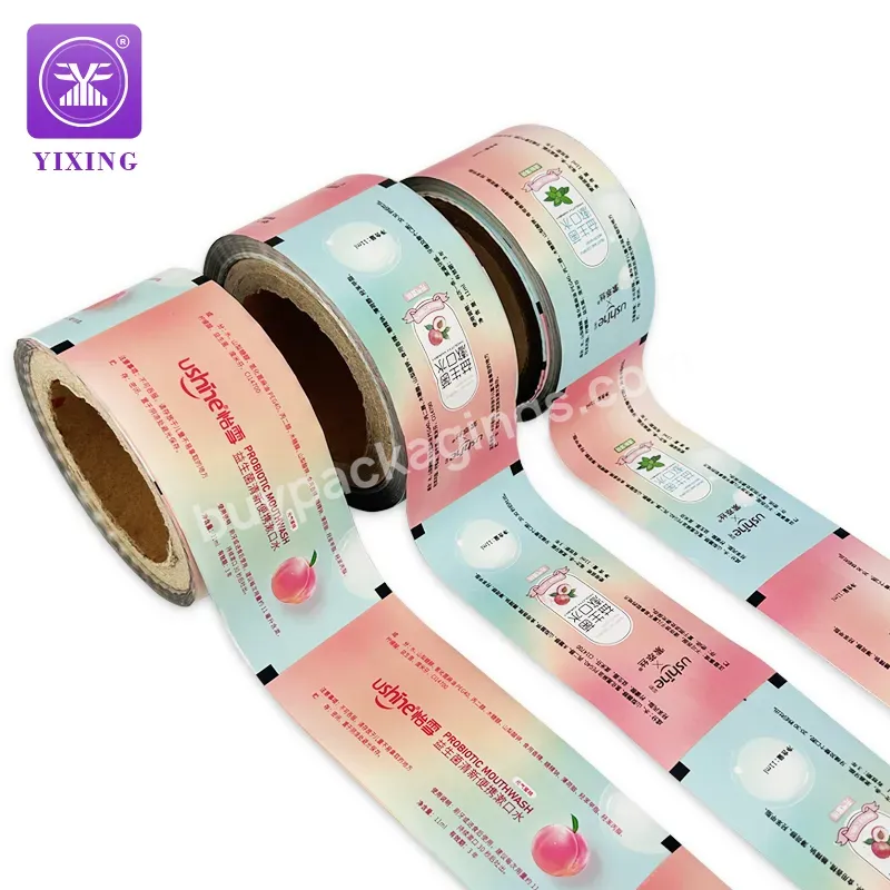 Custom Shampoo Cream Sample Coffee Tea Powder Sachet Packaging Roll Lamination Sachet Plastic Roll Films For Cosmetic Packaging