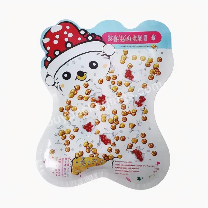 Custom Shape Smell Proof Childproof Ziplock 3.5 Packaging Irregular Special Shaped Die Cut Mylar Bag With My Logo