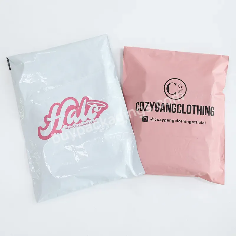 Custom Shipping Ecofriendly Envelope Recycle Mailer Pink Mailer Bag For Packaging