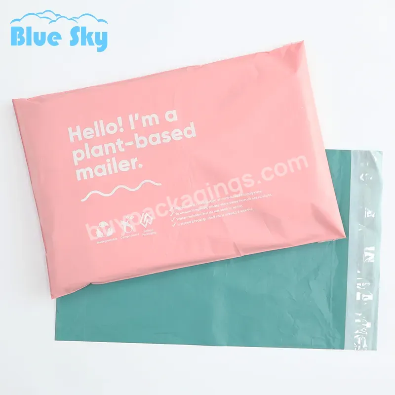 Custom Shipping Ecofriendly Envelope Recycle Mailer Pink Mailer Bag For Packaging