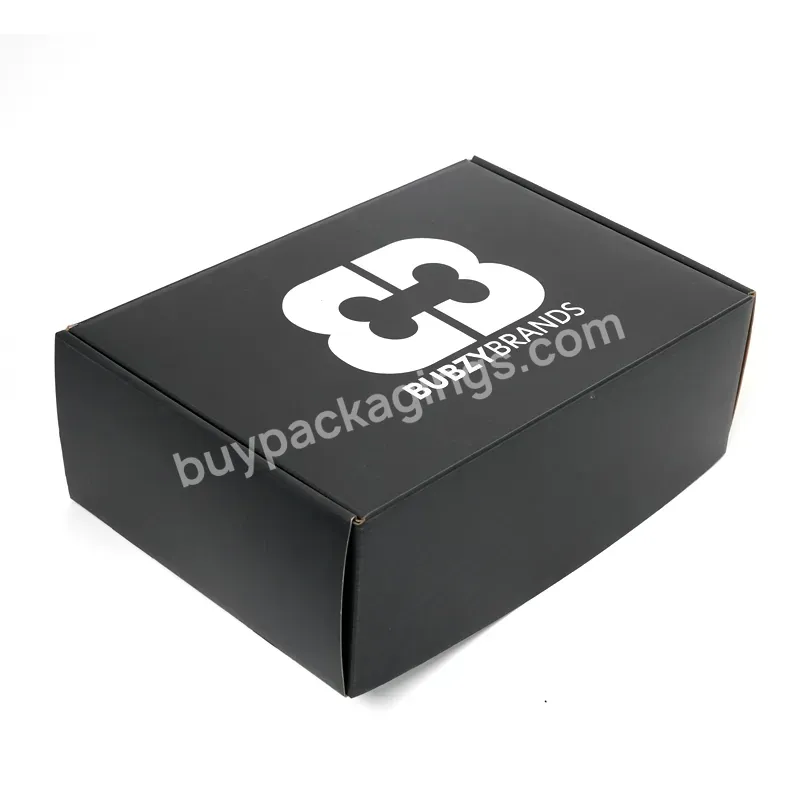 Custom Shipping Packing Box Mailer Kraft Cardboard Folding Corrugated Gift Packaging Paper Boxes