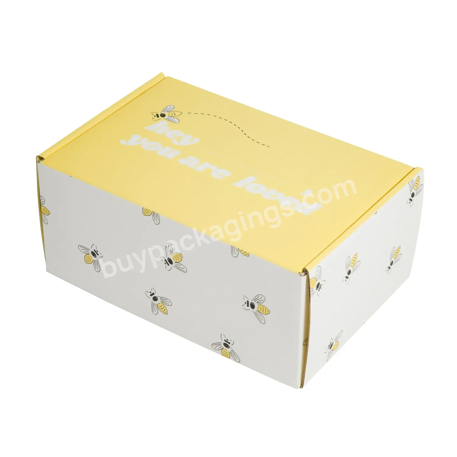 Custom Shipping Packing Box Mailer Kraft Cardboard Folding Corrugated Gift Packaging Paper Boxes
