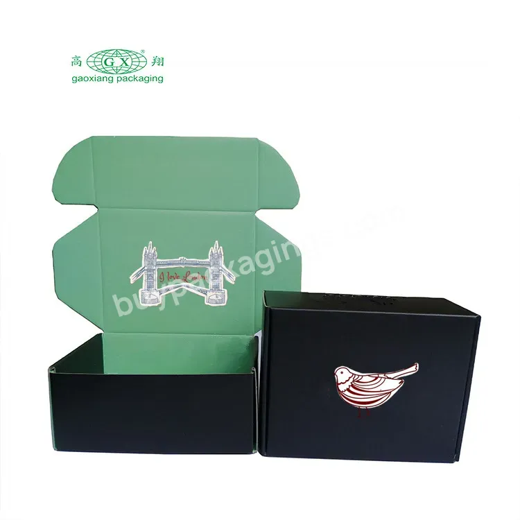 Custom Shoes Underwear Skincare Beauty Clothing Packing Mailer Corrugated Paper With Logo Printed Personalized Boxes