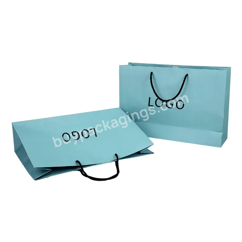 Custom Shopping Paper Bag With Logo Gift Bag Logo With Competitive Price