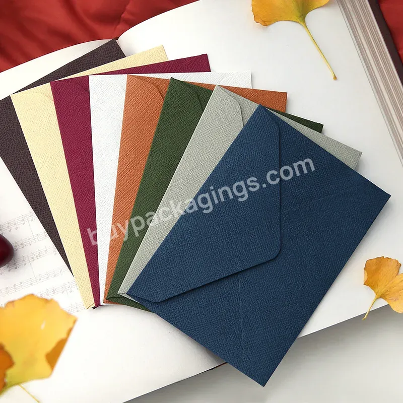 Custom Simple Western Envelope Linen Texture Paper Envelope For Letter Wedding Party - Buy Hemp Paper Envelope,Custom Wedding Paper Envelope,Letter Paper Envelope.