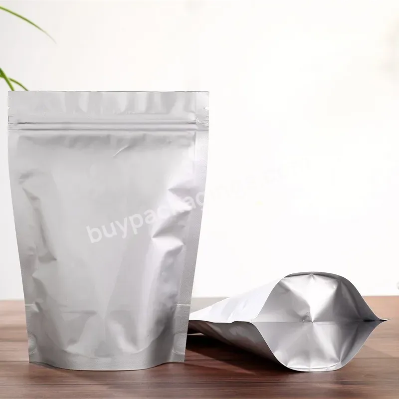 Custom Size Bpa Free Pure Aluminum High Temperature Resistance To 121 Degree Stand Up Sauce Retort Pouch With Zipper