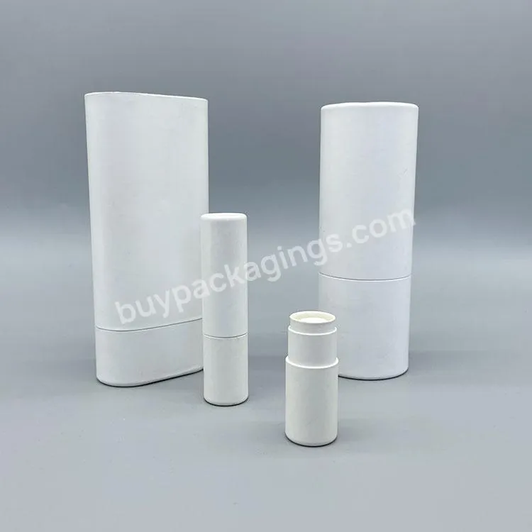 Custom Size Cardboard Paper Tube Cosmetic Jar Print Kraft Paper Tube Round Paper Can For Oils