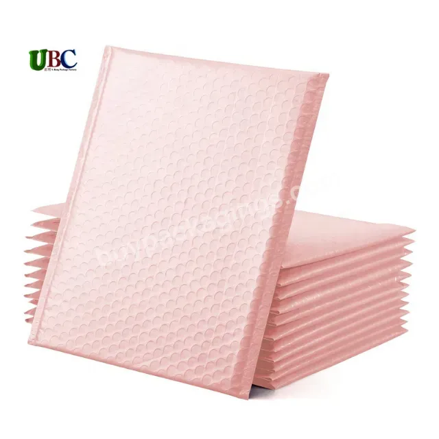 Custom Size Color 8.5x12 Bubble Mailers Durable Pink Jewelry Bag Wholesale Eco-friendly Padded Envelop Shipping 13x15 Bag