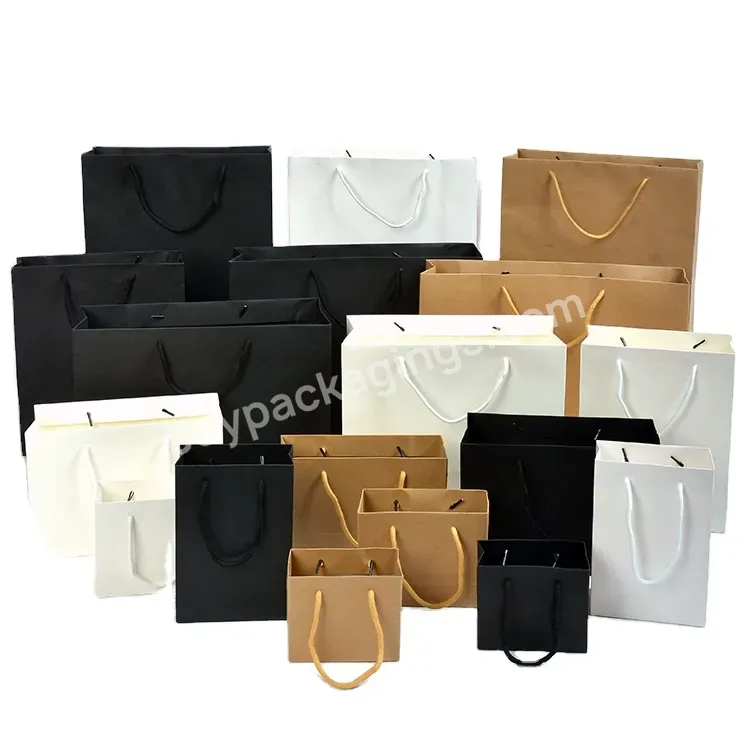 Custom Size Luxury Custom Size Package Paper Handle Paper Bag All Size Custom Paper Bag