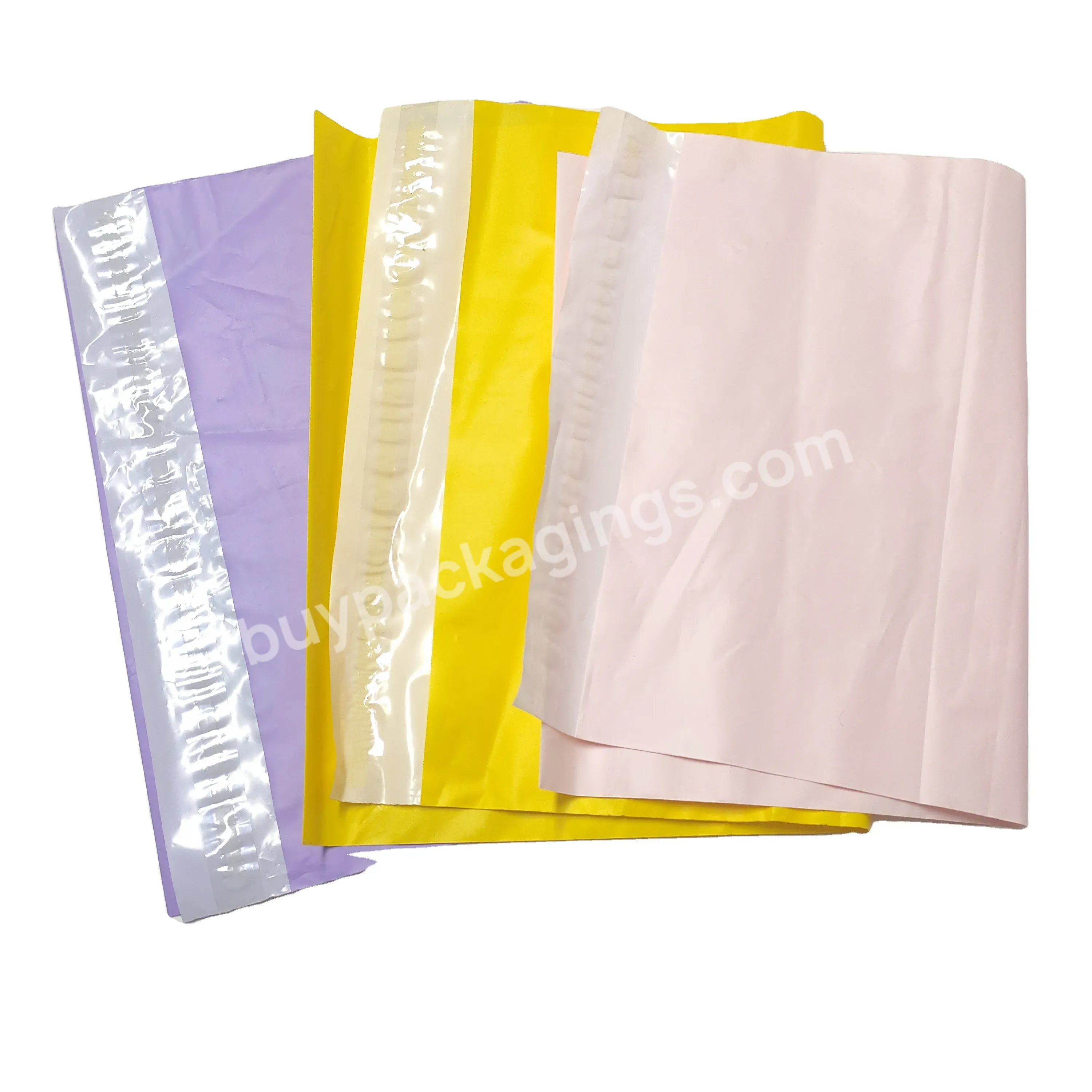 Custom Size Monocolour Packing Bag Print Mailing Post Poly Bags Package