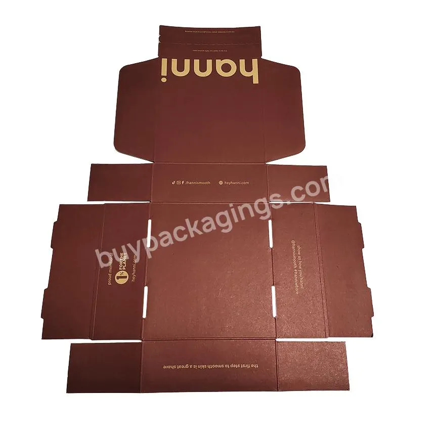 custom skincare carton foldable box mailer t shirts wholesale shipping boxes