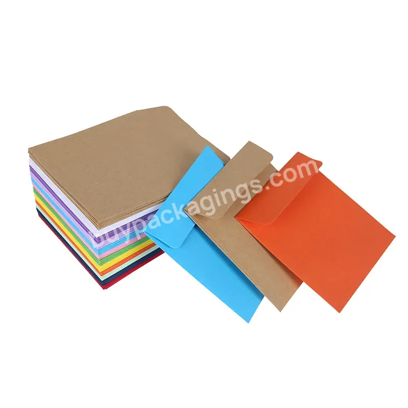 Custom Small Coin Envelopes Colorful Kraft Paper Envelopes Self-adhesive Glue Envelopes For Coin Seed Stamps Small Parts - Buy Paper Envelope Custom,Seed Packaging Envelope,Custom Small Coin Envelopes.